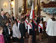 Zlot szkół papieskich w Piotrkowicach