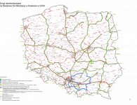 Rekomendowane drogi podczas Światowych Dni Młodzieży Kraków 2016