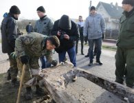 Część pojazdu pancernego znaleziono w Radomicach 