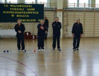  Wojewódzki Turniej Osób Niepełnosprawnych w Boccia