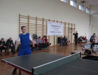  VI Wojewódzki Turniej Placówek Resocjalizacyjnych w tenisie stołowym. 